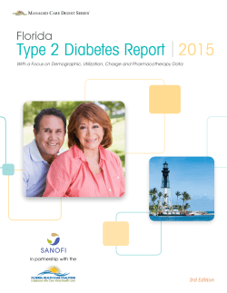 Type 2 Diabetes Report |2015 - Florida Health Care Coalition