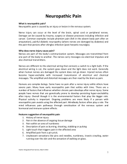 Neuropathic Pain