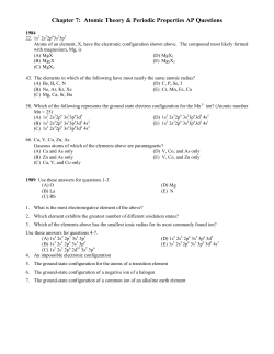 Ch 7 AP Practice