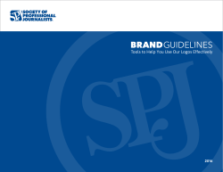 brandguidelines - Society of Professional Journalists