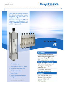 Model VEx - Kytola Instruments