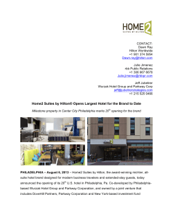 Home2 Suites by Hilton&reg; Opens Largest Hotel for the Brand to Date