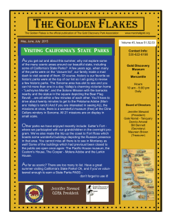 the golden flakes - Gold Discovery Park Association
