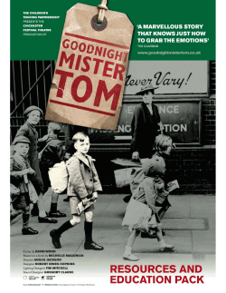 Goodnight Mr Tom: Ideas for a process drama