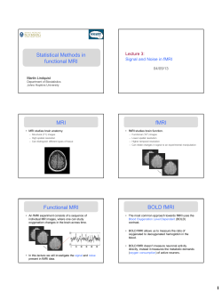Lecture 3 - Columbia Statistics
