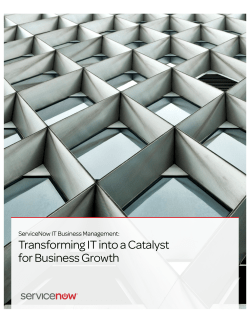 IT Change Across the Modern Enterprise