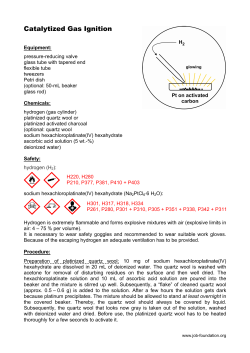 Catalytized Gas Ignition
