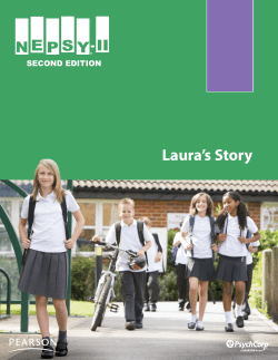 NEPSY-II Case Study: Laura`s Story