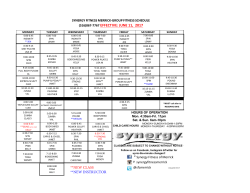 synergy fitness merrick-group fitness schedule