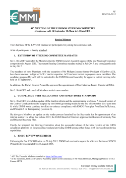 49th Euribor Steering Committee Meeting