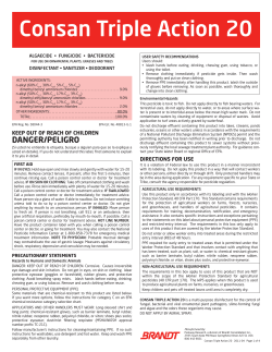 Consan Triple Action 20 - Do My Own Pest Control