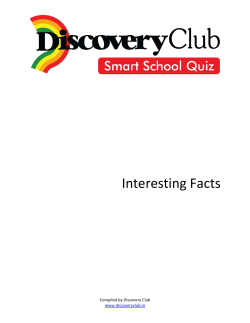 Interesting Facts - Home