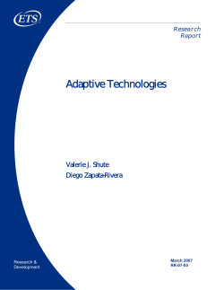 Adaptive Technologies