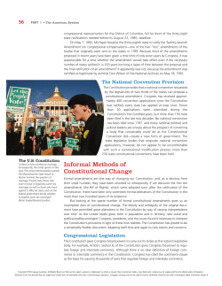 Informal Methods of Constitutional Change