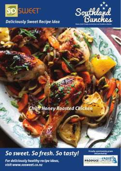 Chilli Honey Roasted Chicken