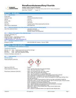 Nonafluorobutanesulfonyl fluoride