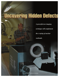 Neutron Radiography - INPP, Ohio University