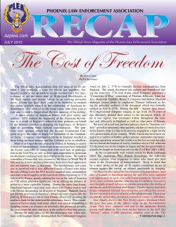 July 2010 - Phoenix Law Enforcement Association