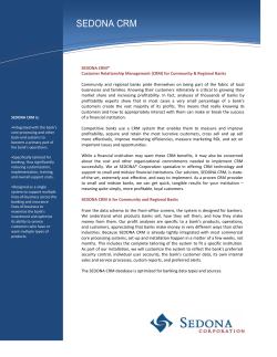 sedona crm - SEDONA Corporation