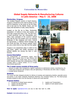 global supply networks in latin america 2008