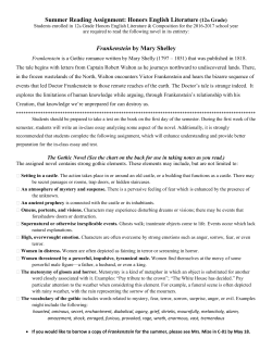 Honors Twelfth Grade Literature and Advanced Composition