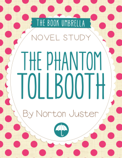The Phantom Tollbooth - The Book Umbrella Novel Studies