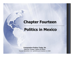 Political Structure and Institutions