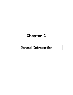 Chapter 1 - Shodhganga