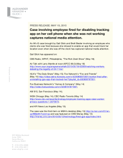 Case involving employee fired for disabling tracking app on her cell