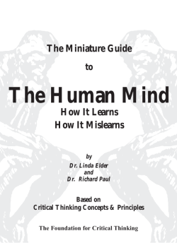 The Miniature Guide to Taking Charge of The