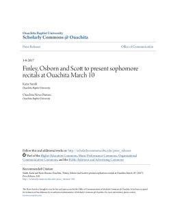 - Scholarly Commons @ Ouachita