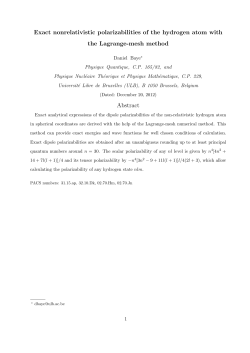 Exact nonrelativistic polarizabilities of the hydrogen atom with