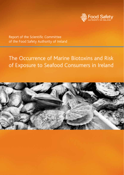 The Occurrence of Marine Biotoxins and Risk of Exposure to