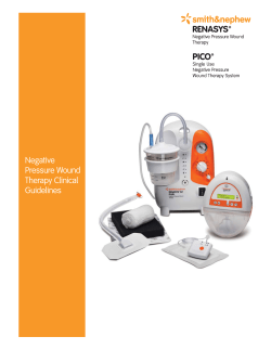 NPCE-48-0613-NAE NPWT RENASYS and PICO clinical