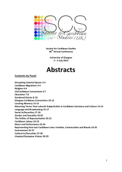 Abstracts - Solidarity