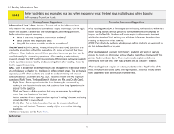 Strategy Templates Fourth Grade