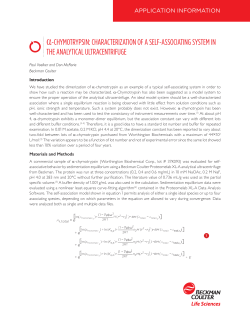 &alpha;-CHYMOTRYPSIN: CHARACTERIZATION OF A