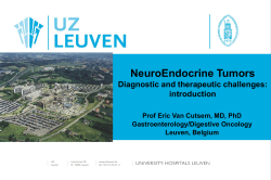 NeuroEndocrine Tumors