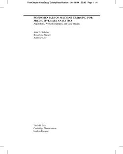 Galaxy Classification - Fundamentals of Machine Learning for