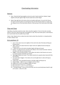 Cheerleading information