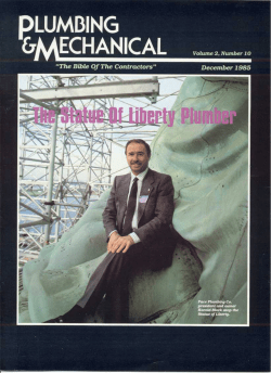 PLUMBING and MECHANICAL