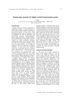 Fission time anomaly for highly excited transuranium nuclei