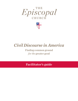 Facilitator`s Guide - The Episcopal Church