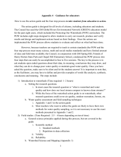 Appendix 4 - Tennessee Environmental Council