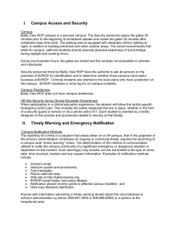 Campus Access and Security