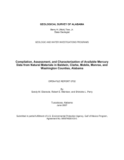 2007-Available Mercury Data from National Material in Baldwin