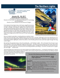 The Northern Lights - Case Western Reserve University