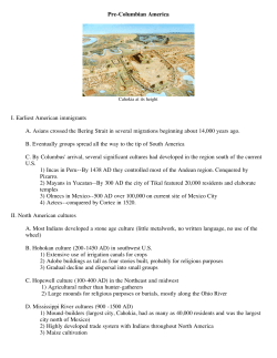 Pre-Columbian America