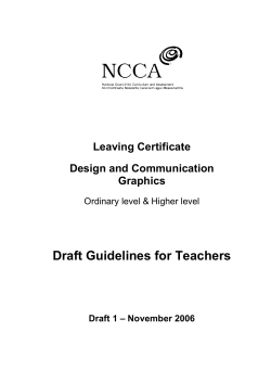 Design Communication Graphics Guidelines