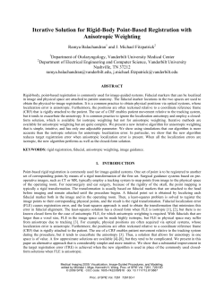 Iterative solution for rigid-body point